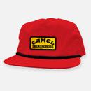 CAMEL SMOKERCROSS UNSTRUCTURED SNAPBACK PATCH HAT
