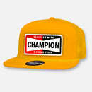 CHAMPION PIT CREW FLAT BILL PATCH HAT