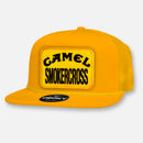 CAMEL RACE TEAM FLAT BILL PATCH HAT