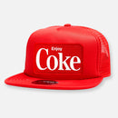 COKE FLAT BILL PATCH HAT
