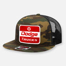 DODGE TRUCKS FLAT BILL PATCH HAT