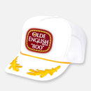 OLDE ENGLISH CURVED BILL PATCH HAT