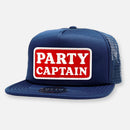 PARTY CAPTAIN FLAT BILL PATCH HAT