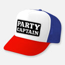 PARTY CAPTAIN CURVED BILL PATCH HAT