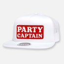 PARTY CAPTAIN FLAT BILL PATCH HAT