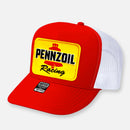 PENNZOIL RACE TEAM CURVED BILL PATCH HAT