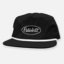 PETERBUILT UNSTRUCTURED SNAPBACK BLACK PATCH HAT