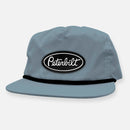 PETERBUILT UNSTRUCTURED SNAPBACK BLACK PATCH HAT
