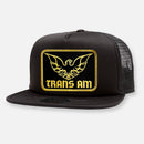 TRANS AM FLAT BILL PATCH HAT