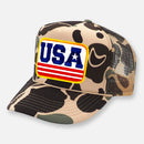 BROWN CAMO CURVED BILL HAT COLLECTION