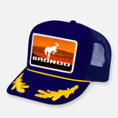VINTAGE BRONCO CURVED BILL PATCH HAT