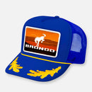 VINTAGE BRONCO CURVED BILL PATCH HAT