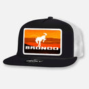 VINTAGE BRONCO FLAT BILL PATCH HAT