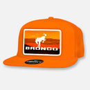 VINTAGE BRONCO FLAT BILL PATCH HAT