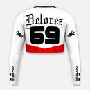 OLDE ENGLISH WOMENS CROP JERSEY NAME & NUMBER PRINTING