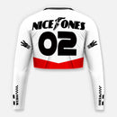 NICE ONES WOMENS CROP JERSEY NAME & NUMBER PRINTING