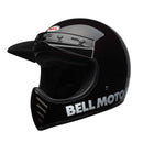BELL MOTO 3 CLASSIC GLOSS BLACK