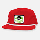 BOB ROSS UNSTRUCTURED SNAPBACK PATCH HAT