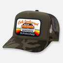 CALE CURVED BILL PATCH HAT