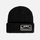 CAMEL SMOKERCROSS BLACK PATCH BEANIE