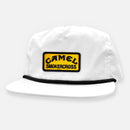 CAMEL SMOKERCROSS UNSTRUCTURED SNAPBACK PATCH HAT
