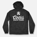 BANQUET HOODED COACHES JACKET BLACK