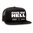 WEBIG X CULT GIVE EM' HELL TRUCKER HAT