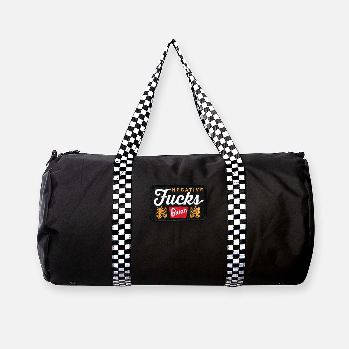 NEGATIVE FUCKS DUFFEL BAG – Webig Moto Co.