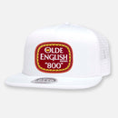 OLDE ENGLISH FLAT BILL PATCH HAT