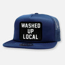WASHED UP LOCAL FLAT BILL PATCH HAT