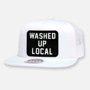 WASHED UP LOCAL FLAT BILL PATCH HAT