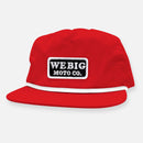 WEBIG MOTO CO UNSTRUCTURED SNAPBACK PATCH HAT
