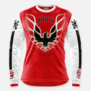 SCREAMIN CHICKIN JERSEY RED-WHITE