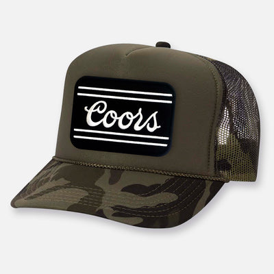 CAMO CURVED BILL PATCH HAT COLLECTION