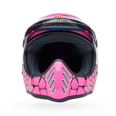 BELL MOTO 3 PINK DEATHSPRAY PINK-PURPLE
