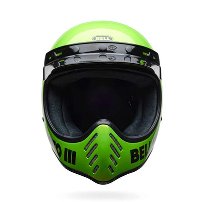 BELL MOTO 3 CLASSIC GLOSS GREEN