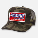 BUD RACING TEAM CURVED BILL PATCH HAT