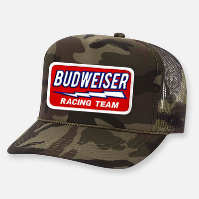 BUD RACING TEAM CURVED BILL PATCH HAT