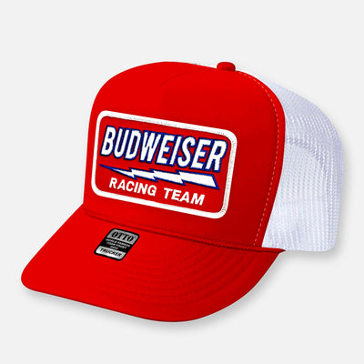 BUD RACING TEAM CURVED BILL PATCH HAT