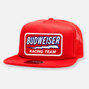 BUD RACING TEAM FLAT BILL PATCH HAT