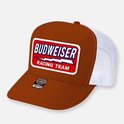 BUD RACING TEAM CURVED BILL PATCH HAT