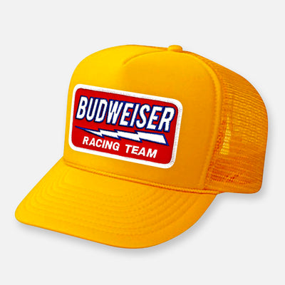 BUD RACING TEAM CURVED BILL PATCH HAT