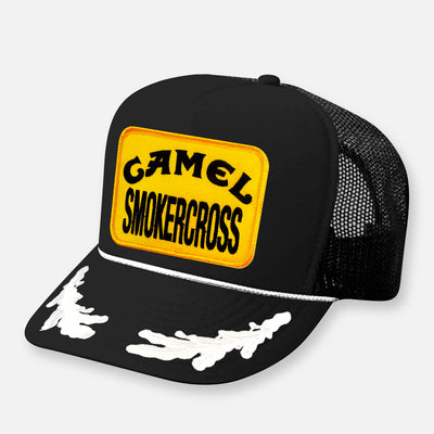 CAMEL SMOKERCROSS RACE HAT YELLOW PATCH