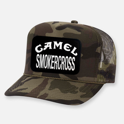 CAMEL SMOKERCROSS RACE HAT BLACK PATCH