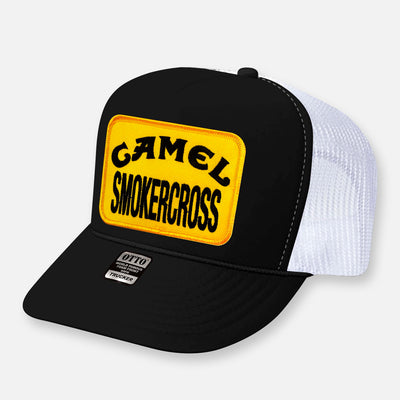 CAMEL SMOKERCROSS RACE HAT YELLOW PATCH