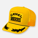 CAMEL SMOKERCROSS RACE HAT YELLOW PATCH