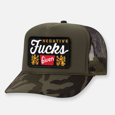 CAMO CURVED BILL PATCH HAT COLLECTION