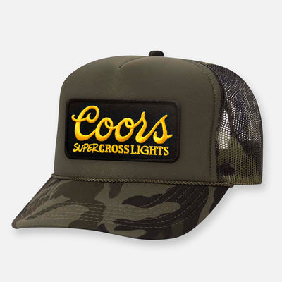 CAMO CURVED BILL PATCH HAT COLLECTION