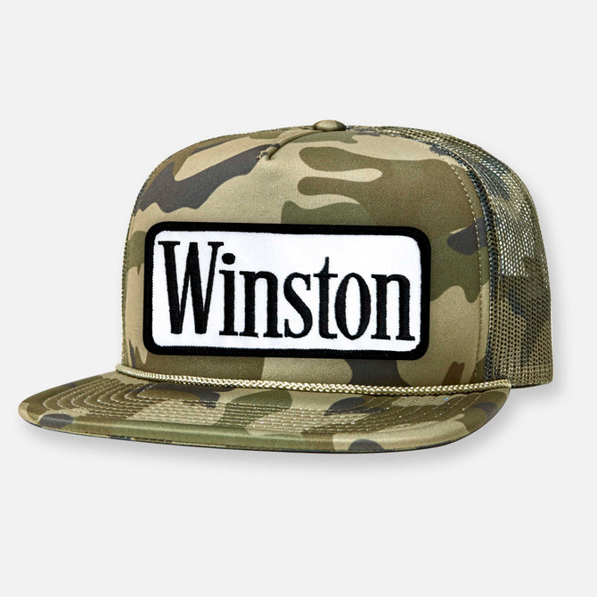 Camo Flat Bill Hat 