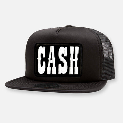 CASH FLAT BILL PATCH HAT